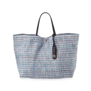 Mylos Large Woven Tote Bag NWT